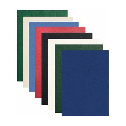 pavo Plats de couverture, grain cuir, A4, bleu