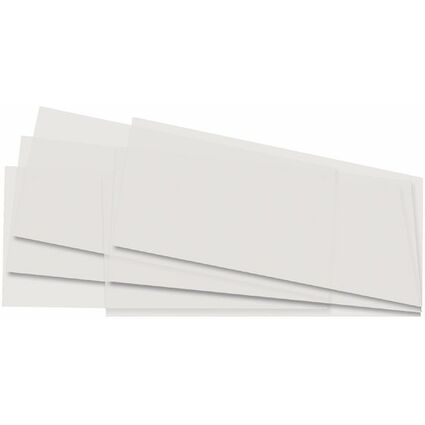 folia Dcoupes de papier transparent , 220 x 510 mm, blanc