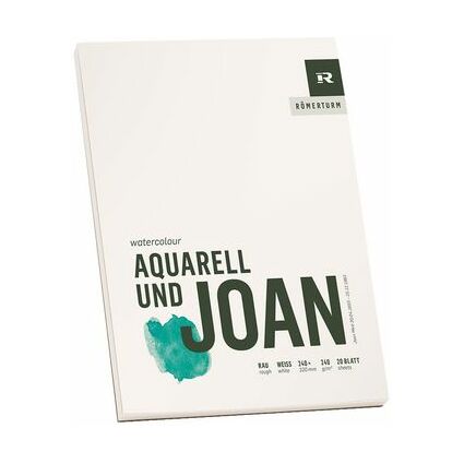 RMERTURM Bloc d'artiste "AQUARELL UND JOAN", 300 x 400 mm