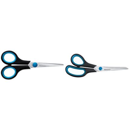 WESTCOTT Ciseaux Easy Grip, longueur: 210 mm, pour gauchers