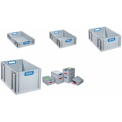 allit Kit de fermeture ProfiPlus EuroBox 4S, bleu, kit de 4