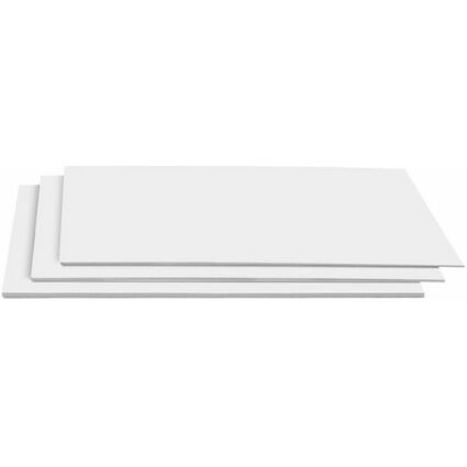 Wonday Carton mousse, dimensions: (L)210 x (P)297 mm, blanc