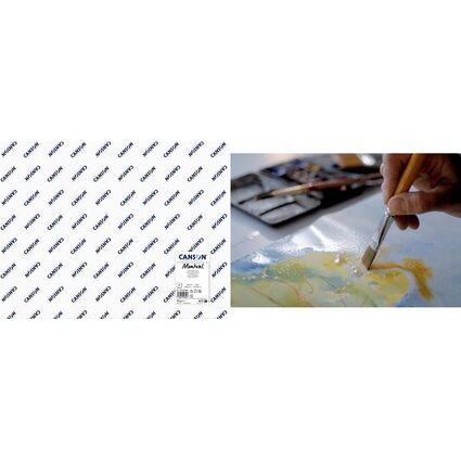 CANSON Papier aquarelle "Montval", 200 g/m2, 500 x 650 mm