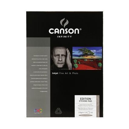 CANSON INFINITY Papier photo Edition Etching Rag, 310 g/m2
