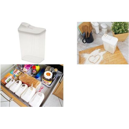 keeeper Bote verseuse "paola", 0,5 L, blanc / transparent