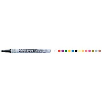 SAKURA Marqueur permanent Pen-Touch Fin, blanc