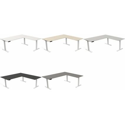 kerkmann Table de bureau assis-debout Move 3, graphite
