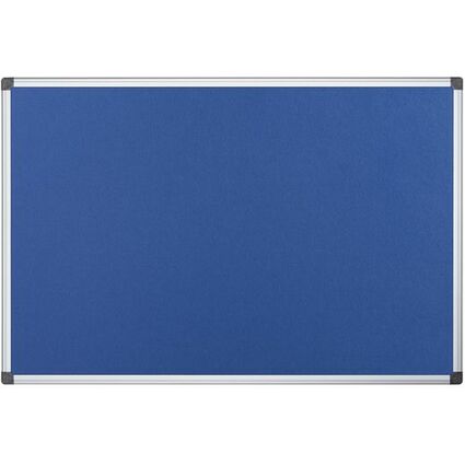 Bi-Office Tableau en feutre "Maya", 900 x 600 mm, bleu