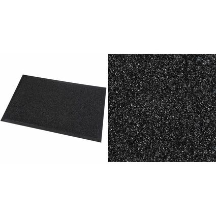PAPERFLOW Tapis anti-salissures, (L)900 x (P)1.500 mm, noir