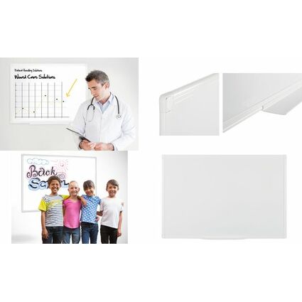 Bi-Office Tableau blanc Maya, antibactrien, 900 x 600 mm