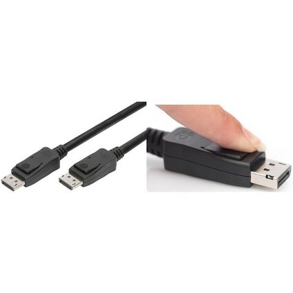 DIGITUS Cble de raccordement DisplayPort 1.3/1.4, DP - DP