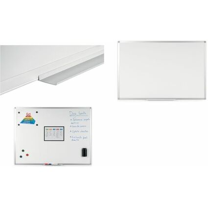 Bi-Office Tableau blanc AYDA, laqu, 900 x 600 mm
