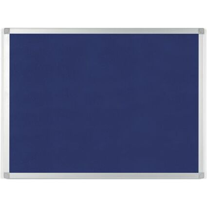 Bi-Office Tableau en feutre AYDA, 1.200 x 900 mm, bleu
