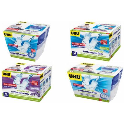 UHU Absorbeur d'humidit  aimant  humidit, 2 x 450 g