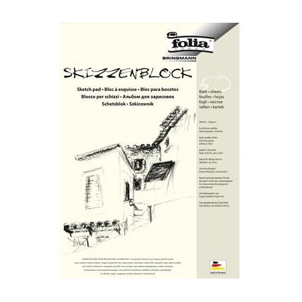 folia Bloc  esquisse, A3, 120 g/m2, 50 feuilles