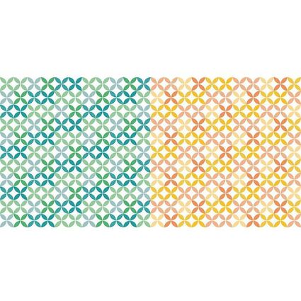 PAPSTAR Serviette  motif "Graphic", 330 x 330 mm, bleu