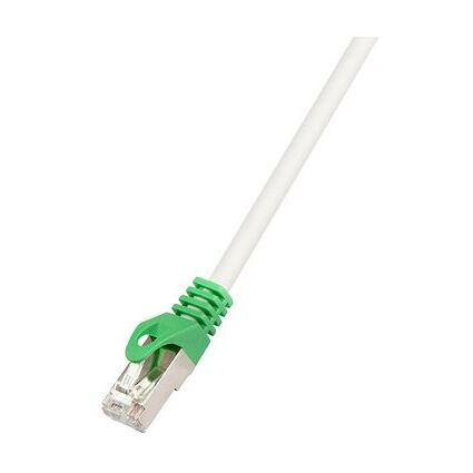 LogiLink Cble patch Crossover, Cat. 6, S/FTP, 10,0 m, gris