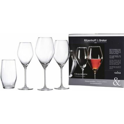 Ritzenhoff & Breker Verre  vin blanc SALSA, 0,34 l