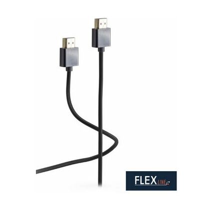 FLEXLINE Cordon HDMI, fiche A - fiche A, 2,0 m