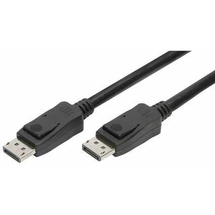 DIGITUS Cble de connexion DisplayPort 1,3/1.4, DP-DP, 5 m