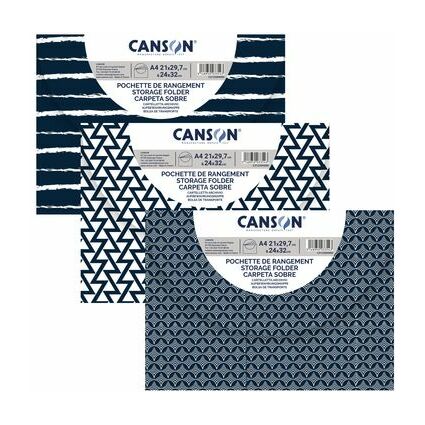 CANSON Pochette de rangement "Dcors cratifs", 270 x 350 mm