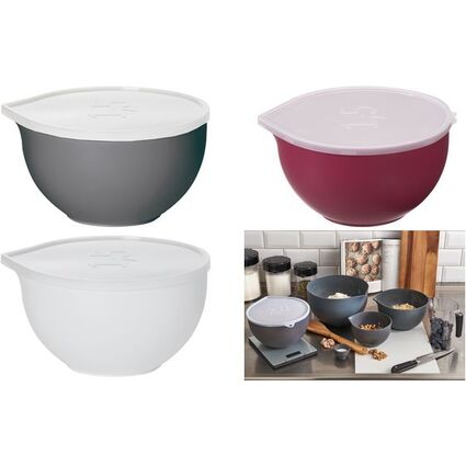 plast team Bol mélangeur "Superbowl", 0,2 litre, gris