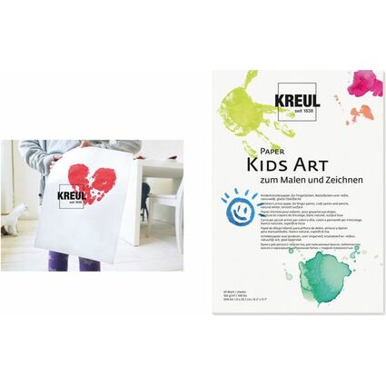 KREUL Papier d'artiste pour enfants "Paper Kids Art", A4