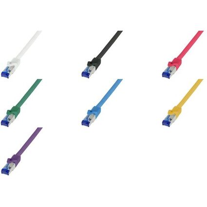 LogiLink Câble patch Ultraflex, Cat.6A, S/FTP, 30 m, noir