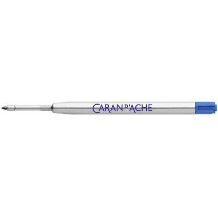 CARAN D'ACHE Recharge pour stylo roller, bleu
