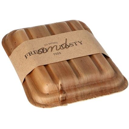 PAPSTAR Barquette pour snack "pure", 255 x 175 x 55 mm