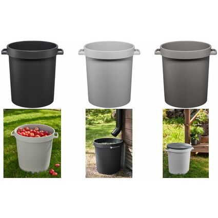 orthex Conteneur de jardin / bac, Recycled, 45 litres, taupe