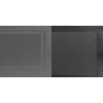 APS Set de table FEINBAND FRAMES, 450 x 330 mm, noir
