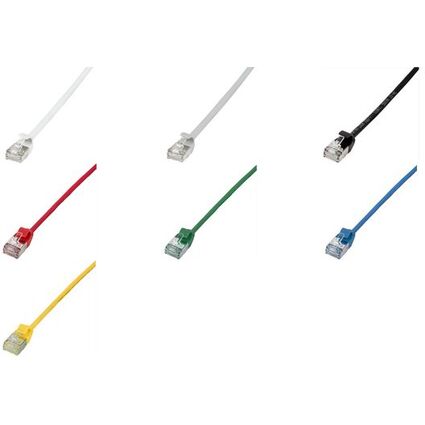 LogiLink Cble patch Ultraflex, Cat. 6A, U/FTP, 0,5 m, gris