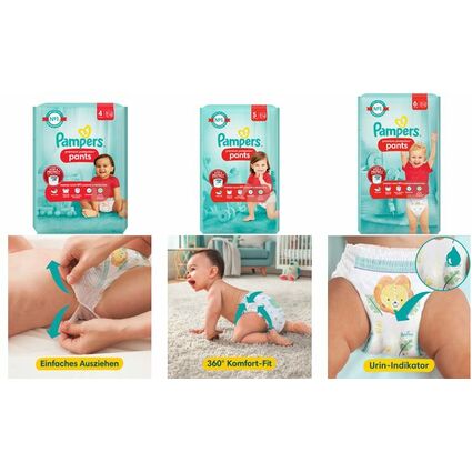 Pampers Couches Premium Protection Pants taille 4 Maxi