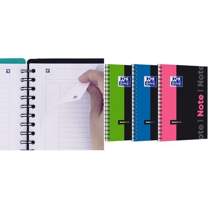 Oxford Etudiants Cahier  spirale "NOTEBOOK", B5, quadrill