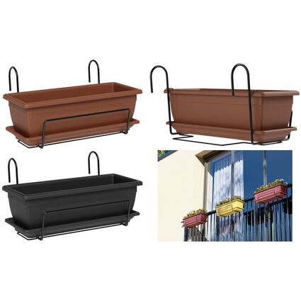 tera Kit de jardinire "Nara", support inclus, anthracite