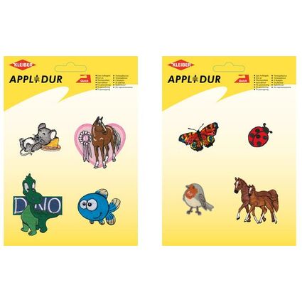 KLEIBER Assortiment d'applications "Animal", 4 motifs