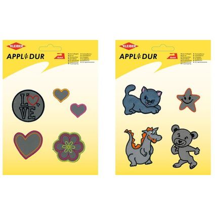 KLEIBER Assortiment d'applications "Reflective Animal"