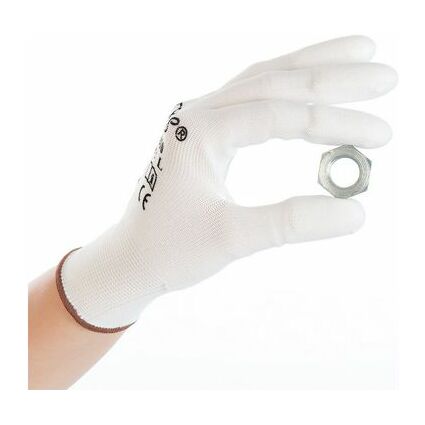 HYGOSTAR Gant de travail Ultra Flex Finger, XL, blanc