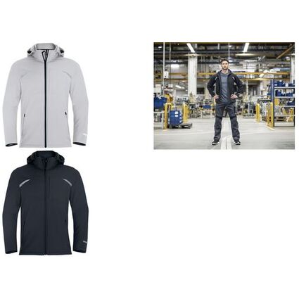 uvex Veste Softshell suXXeed craft, S, blanc