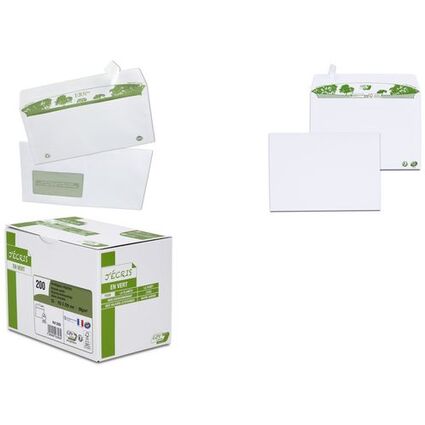 GPV Enveloppes "ERAPure", DL 110 x 220 mm, avec fentre