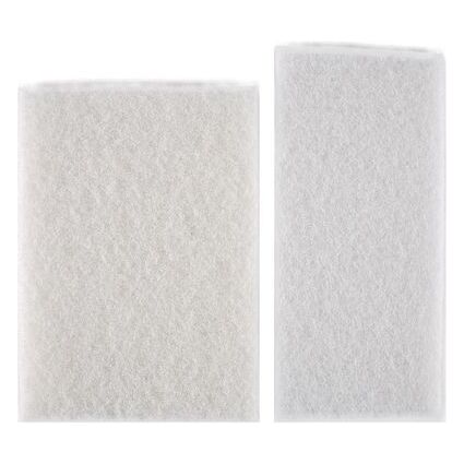 HYGOCLEAN Pad non tiss, non-tiss doux, 250 x 115 mm, blanc
