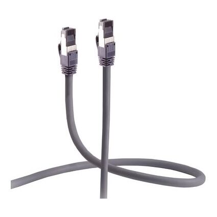 FLEXLINE Cble patch cat. 6A, U/FTP, robuste, 7,5 m, gris
