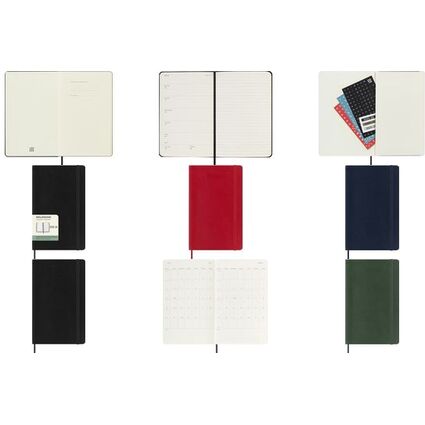 MOLESKINE Agenda 2025/2026, 18 mois, L/A5, vert myrte