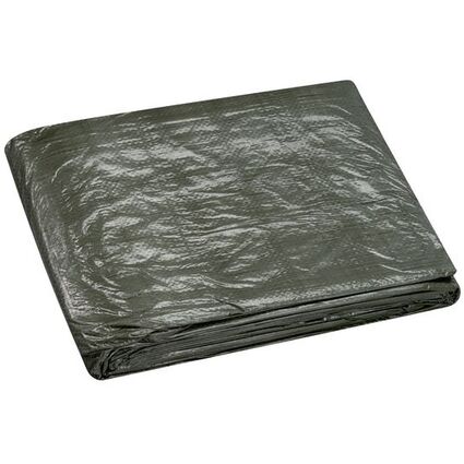 WESTEX Bche toile avec oeillets, 4 x 6 m, vert