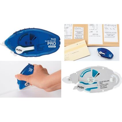 PLUS JAPAN Cassette de recharge roller de colle TG-1221