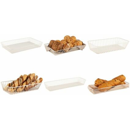 APS Panier  pain et  fruits URBAN, GN 1/2, blanc