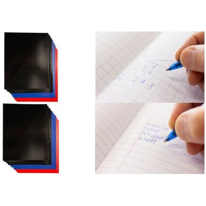 kangaro Cahier, A4, lign, assorti