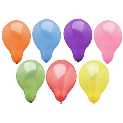 PAPSTAR Luftballons, Durchmesser: 280 mm, farbig sortiert
