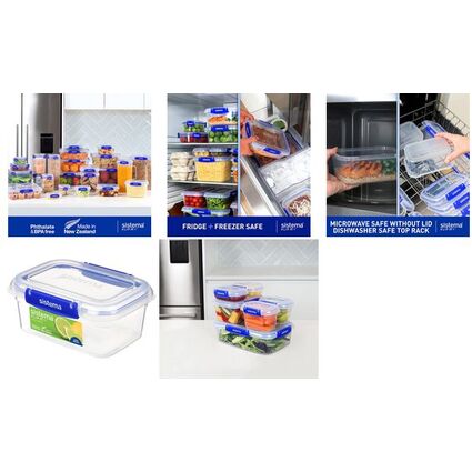 Sistema Bote de conservation KLIP IT PLUS, 3,35 l, bleu